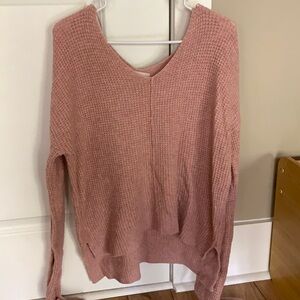 Pink Knit Sweater